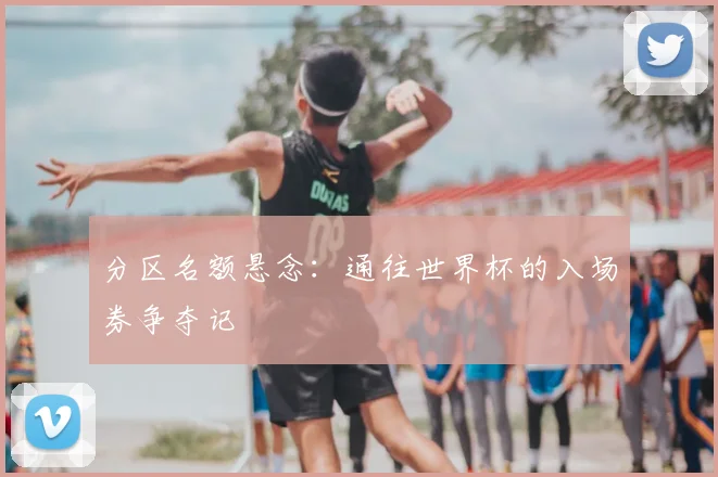 分区名额悬念:通往世界杯的入场券争夺记